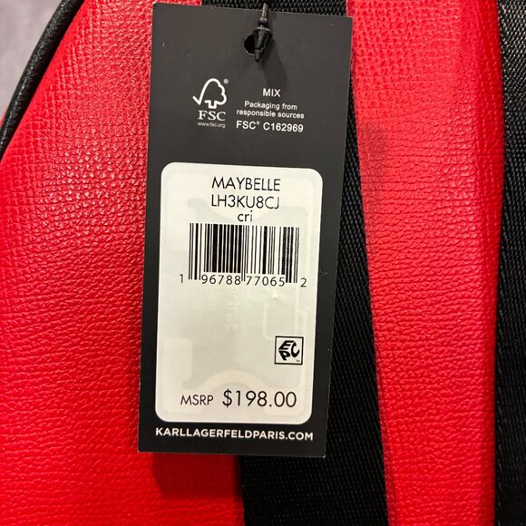 Karl Lagerfeld Paris Maybelle Backpack - Picture 9 of 10